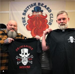 Staff & Paul launching / promoting Stockport Beards (March 2019)