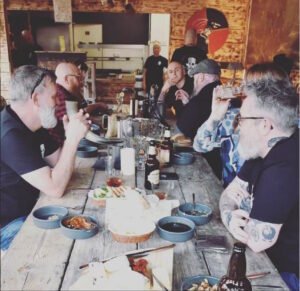 Stockport Beards Meet - April 2019 - A full table!
